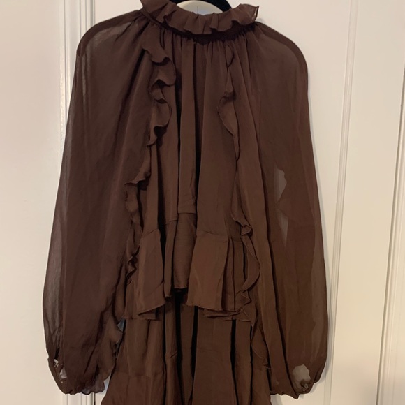 Commense Two Piece Ruffled Dress - Picture 3 of 5